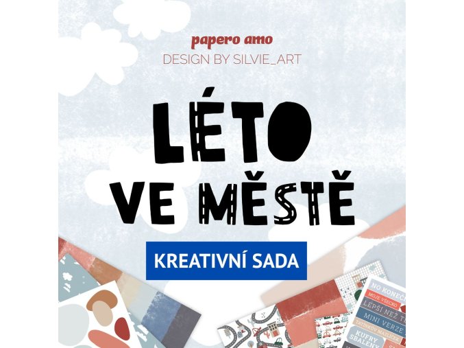 kreativni sada scrapbooking leto ve meste