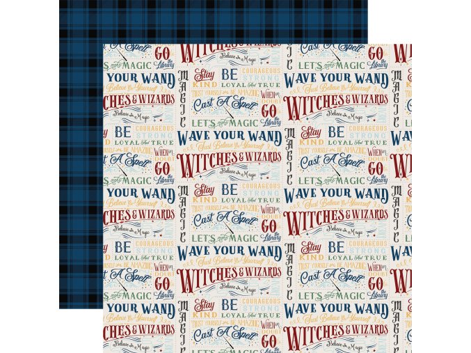 scrapbook papir wizards and comapny 11
