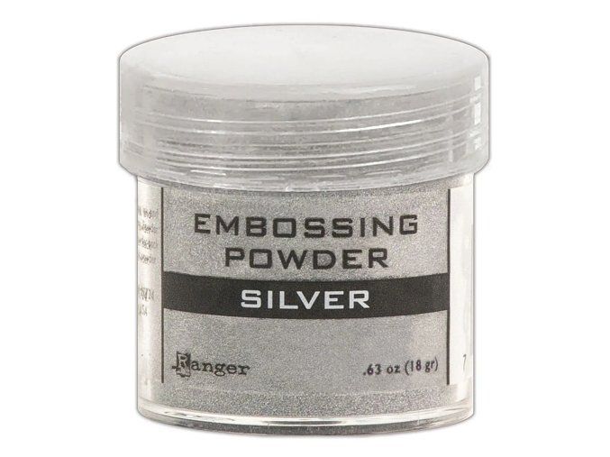 embossovaci prasek stribrny