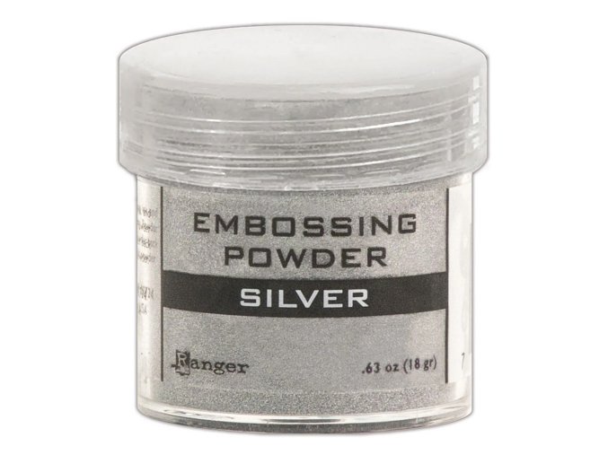 embossovaci prasek stribrny