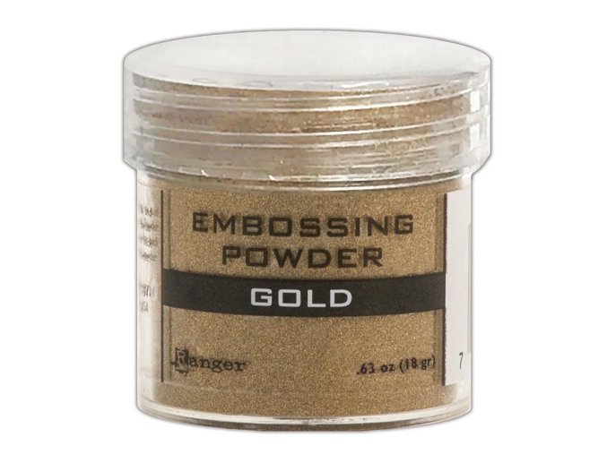 embossovaci prasek zlata