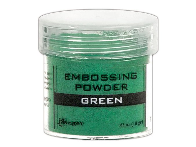 embossovaci prasek zeleny