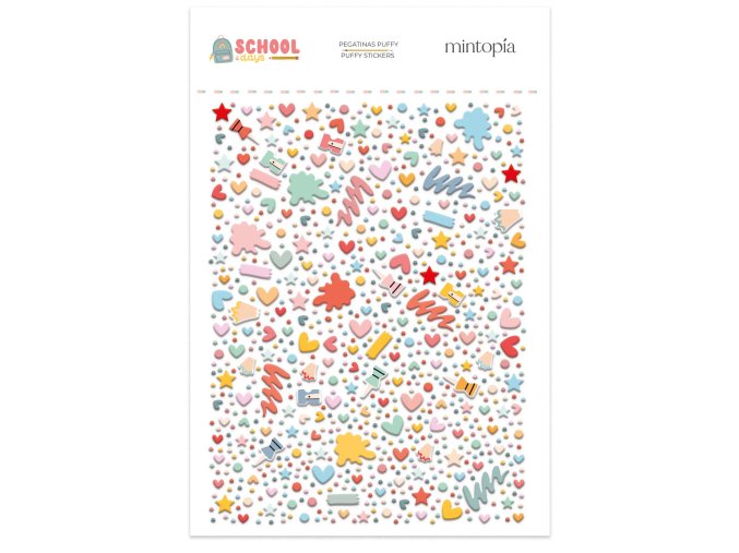 puffy samolepky