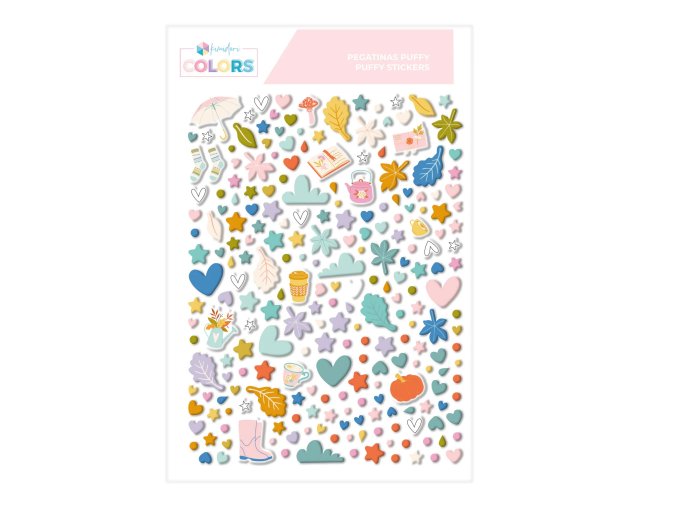 puffy samolepky podzim