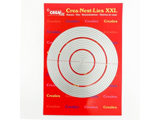 VYŘEZÁVACÍ ŠABLONY - kruhy XXL