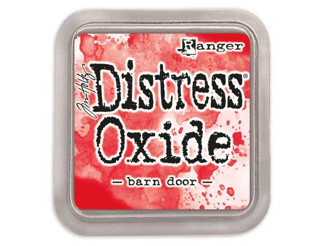 distress oxide tim holtz barn door