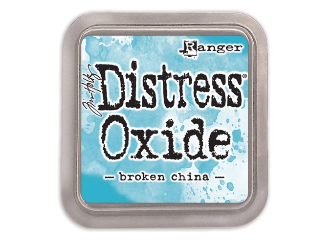distress oxide tim holtz broken china