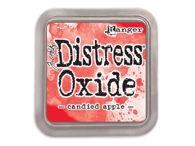 distress oxide tim holtz candied apple