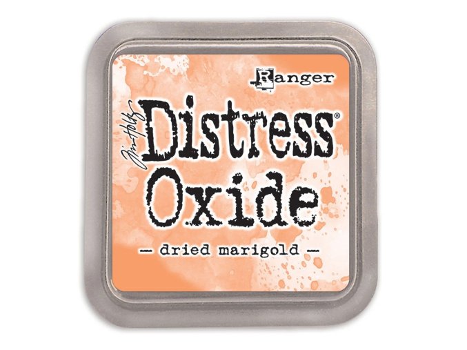 distress oxide tim holtz dried marigold