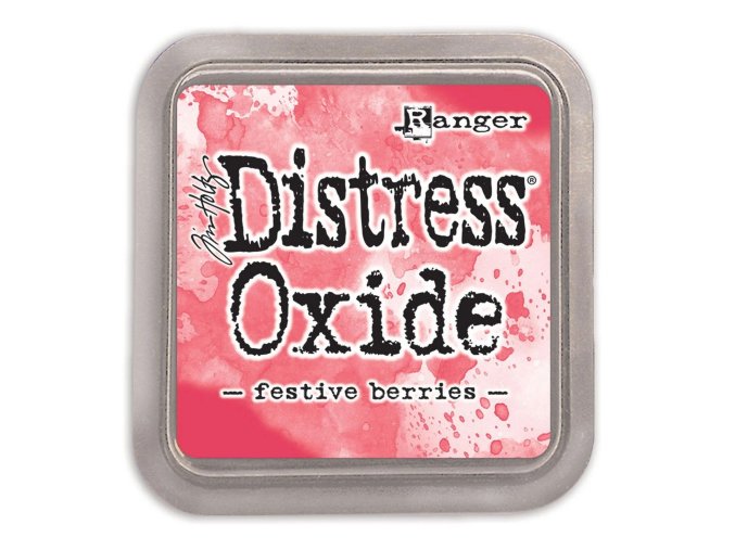 distress oxide tim holtz festive berries