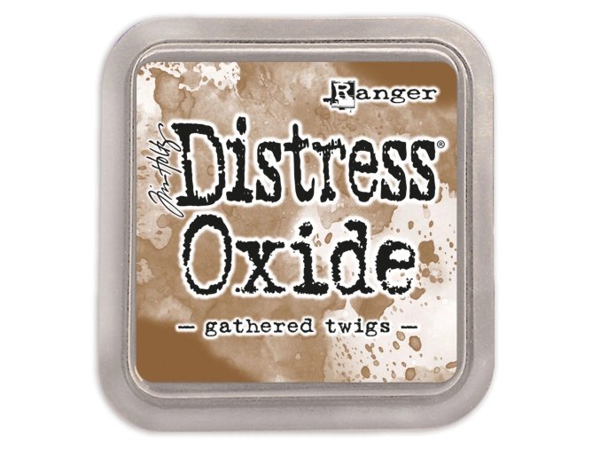 distress oxide tim holtz gathered twigs