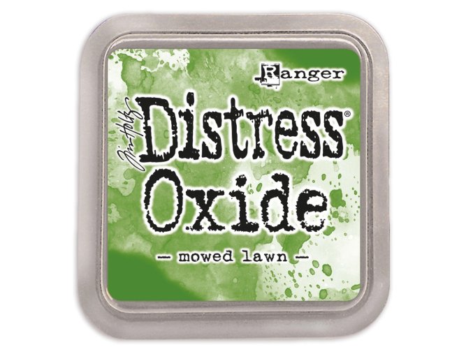 distress oxide tim mowed lawn