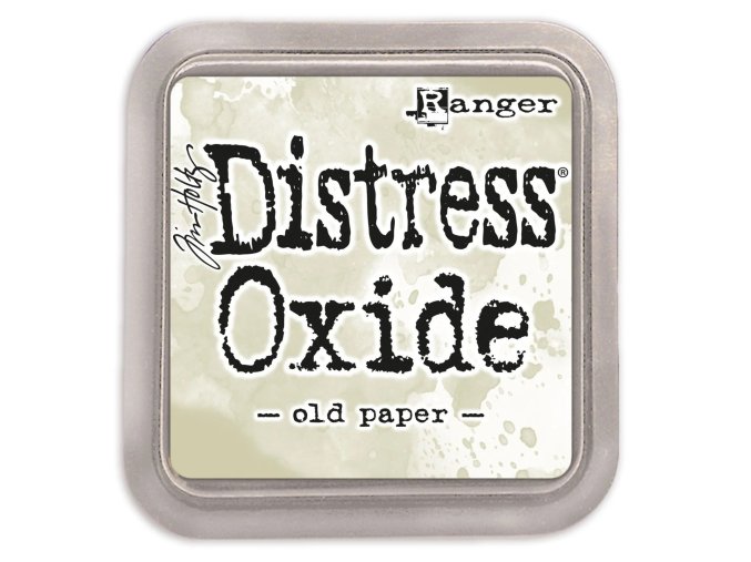 distress oxide tim old paper