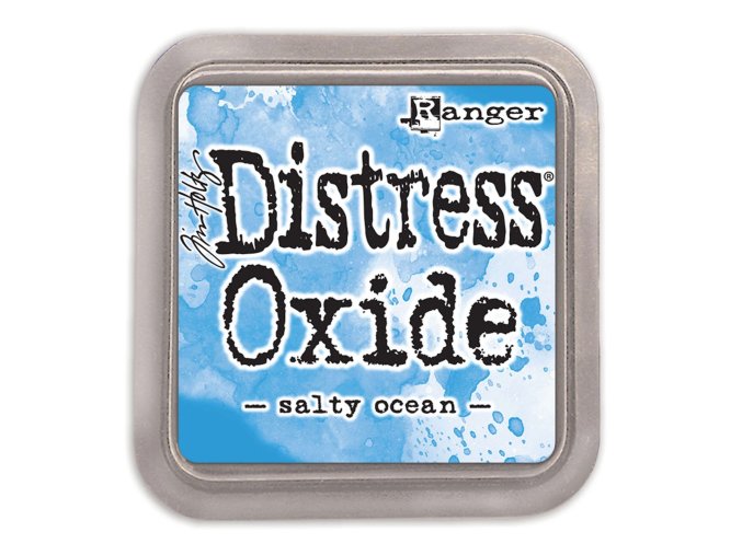 distress oxide tim holtz salty ocean