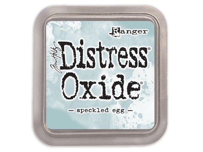 distress oxide tim holtz speckled egg
