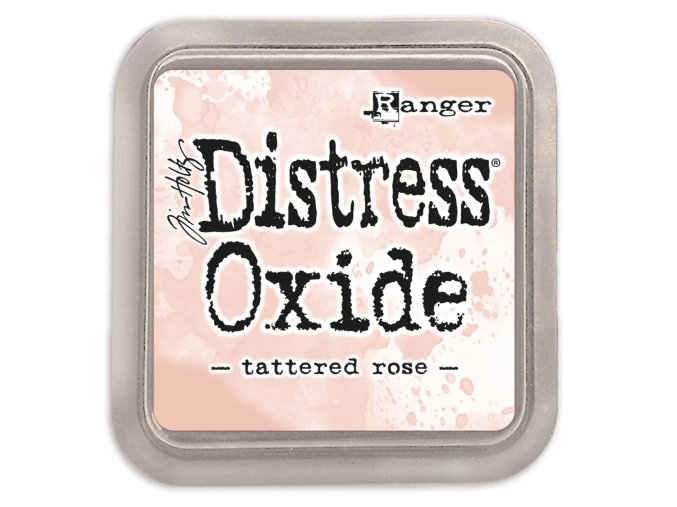 distress oxide tim holtz tattered rose