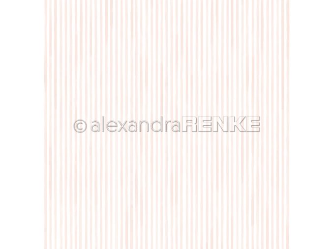scrapbookovy papir alexandra renke pruhy ruzova