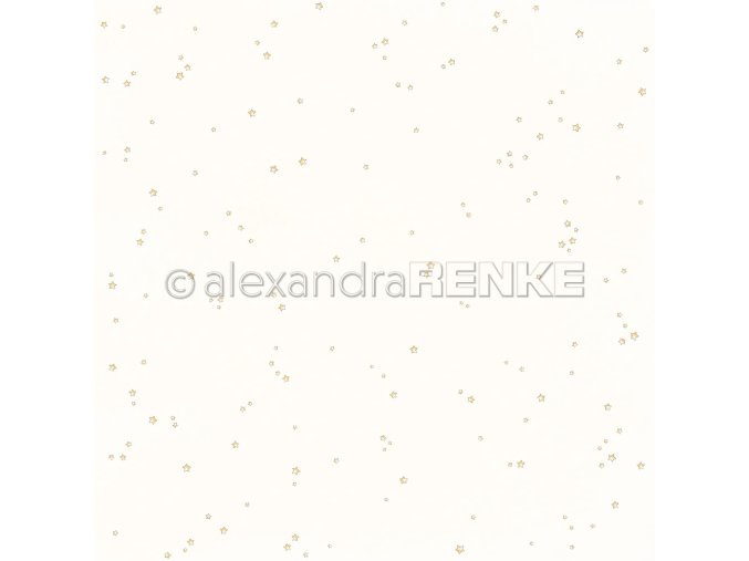 scrapbookovy papir alexandra renke hvezdy