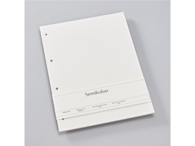 fotokarton 4 dirky kremove bily