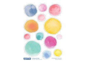 13059 samolepky barevna kola