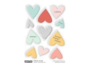 13236 samolepky vikend srdicka