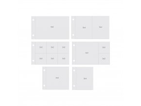 SIMPLE STORIES - Sn@p! Pocket Pages For 4"X6" Binders -  HORIZONTAL VARIETY PACK