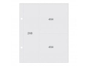 SIMPLE STORIES - Sn@p! Pocket Pages For 6"X8" - (1) 2"X8" & (2) 4"X4"