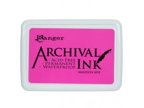 Razítkovací barva RANGER / Archival - MAGENTA HUE