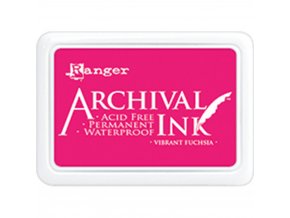 Razítkovací barva RANGER / Archival - VIBRANT FUCHSIA