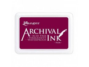 Razítkovací barva RANGER / Archival - PLUM