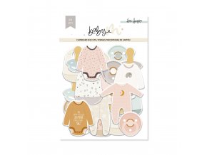 ELB0102 CHIPBOARD DIE CUTS BABY M