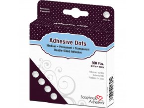 ADHESIVE DOTS - Transparent / MEDIUM 8 mm