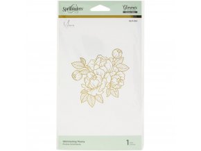 HEATING PLATE for Hot Foil System - GLIMMERING PEONIES