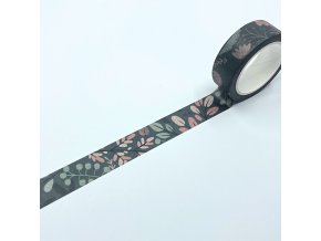 Washi tape - Time for tea / Green Autumn