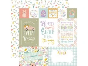 39765 scrapbook papir it s easter time multi journaling cards