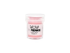 wh60r wow embossing powder judiths blush renke