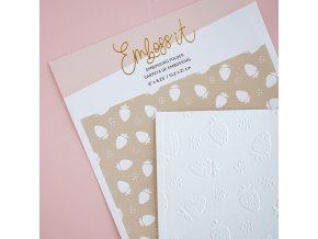 46166 embossovaci kapsa jahody