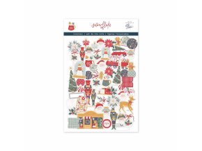 set diecuts snowflake scrapbooking cocoloko