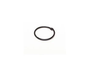 knihařský kroužek černý 25 mm