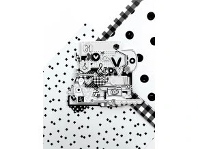 papirove vyseky cernobila dunaon