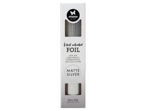 folie stribrna mat