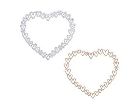 vyrezavaci sablona srdickovy ramecek 3