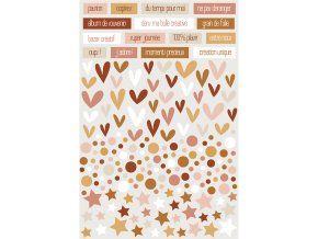 puffy penove samolepky srdicka