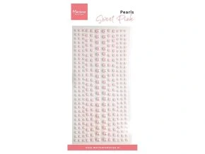 perlicky samolepici ruzova