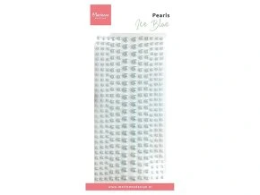 perlicky samolepici modra