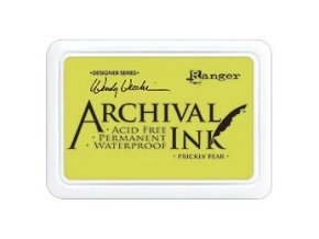 archival ink razitkovaci barva morning glory prickly pear