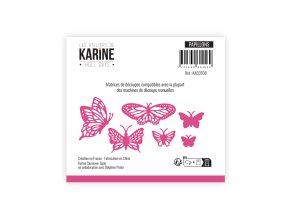 vyrezavaci sablony motyl