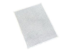 minc glitter folie stribrna ve velké velikosti