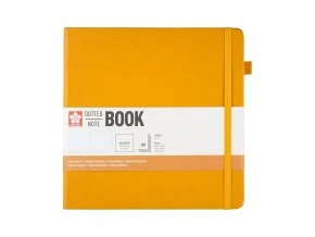 notebook sakura zluty square