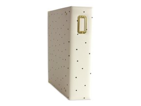 album 9x12 kimidori colors 2025 deluxe cuero vegano black dots 1